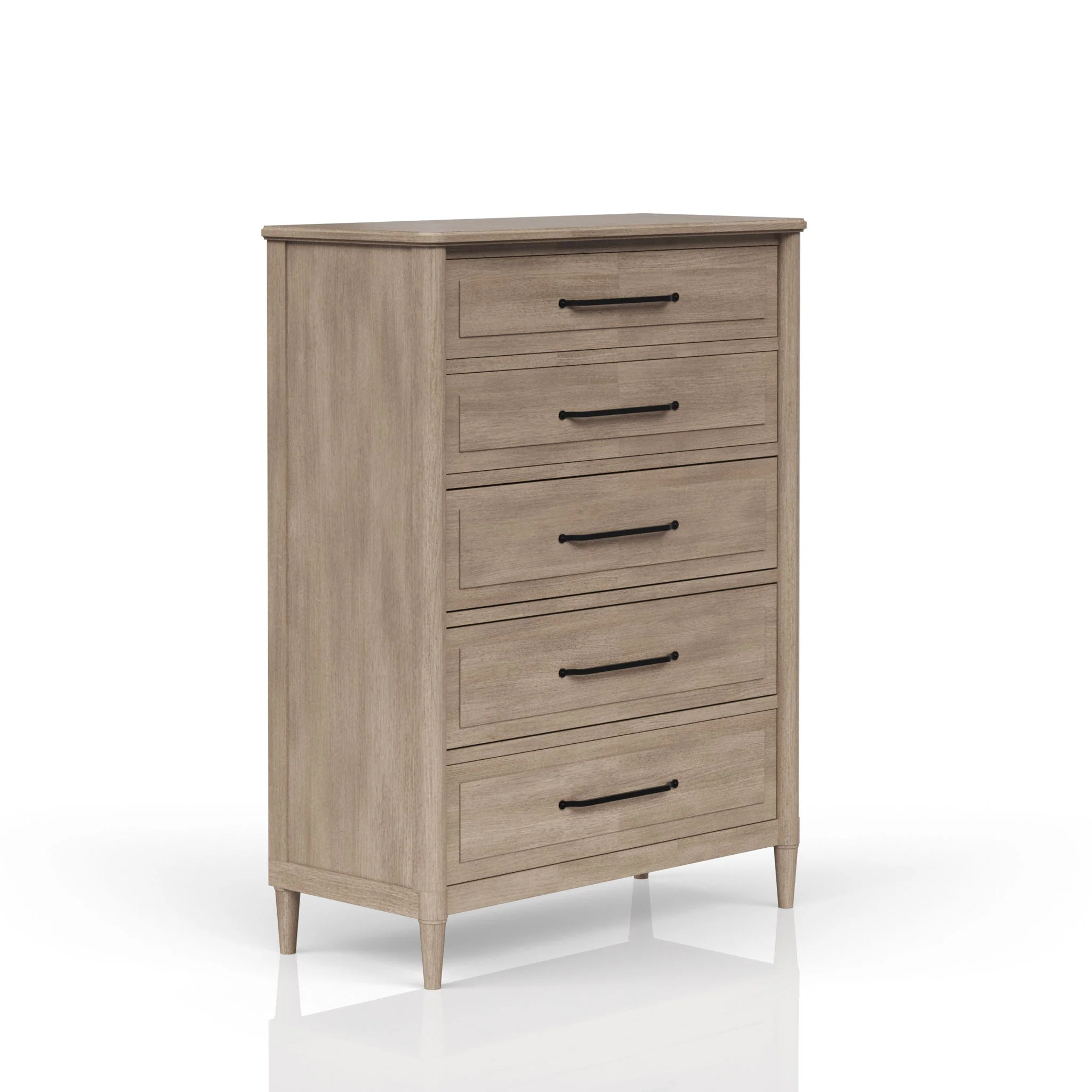 5 Drawer Chest - Sand - Image 4
