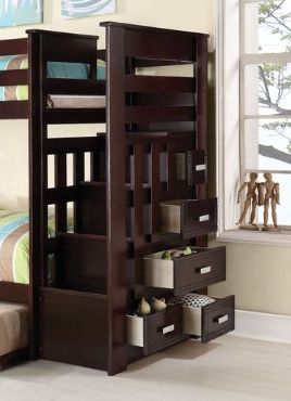 Allentown - Twin / Twin Bunk Bed With Trundle Storage - Espresso - Image 4