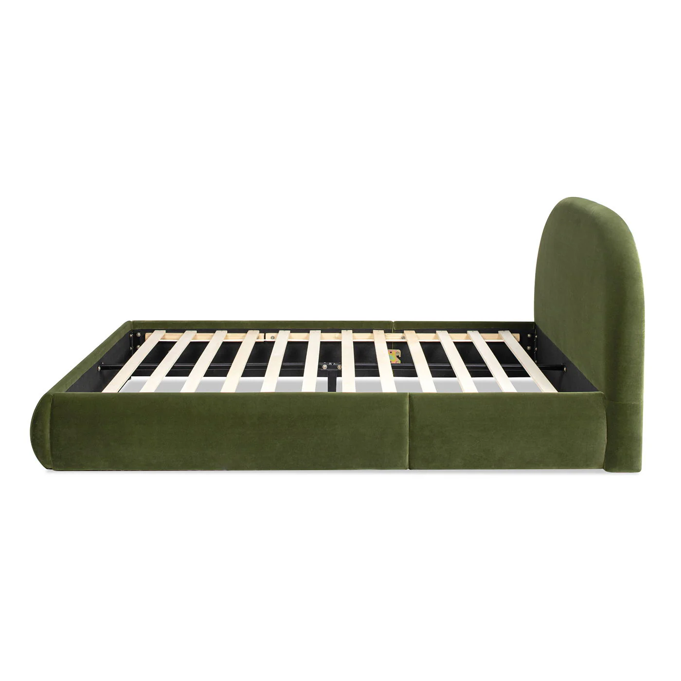 Archie Puffy Grounded - Upholstered Platform Bed - Image 8
