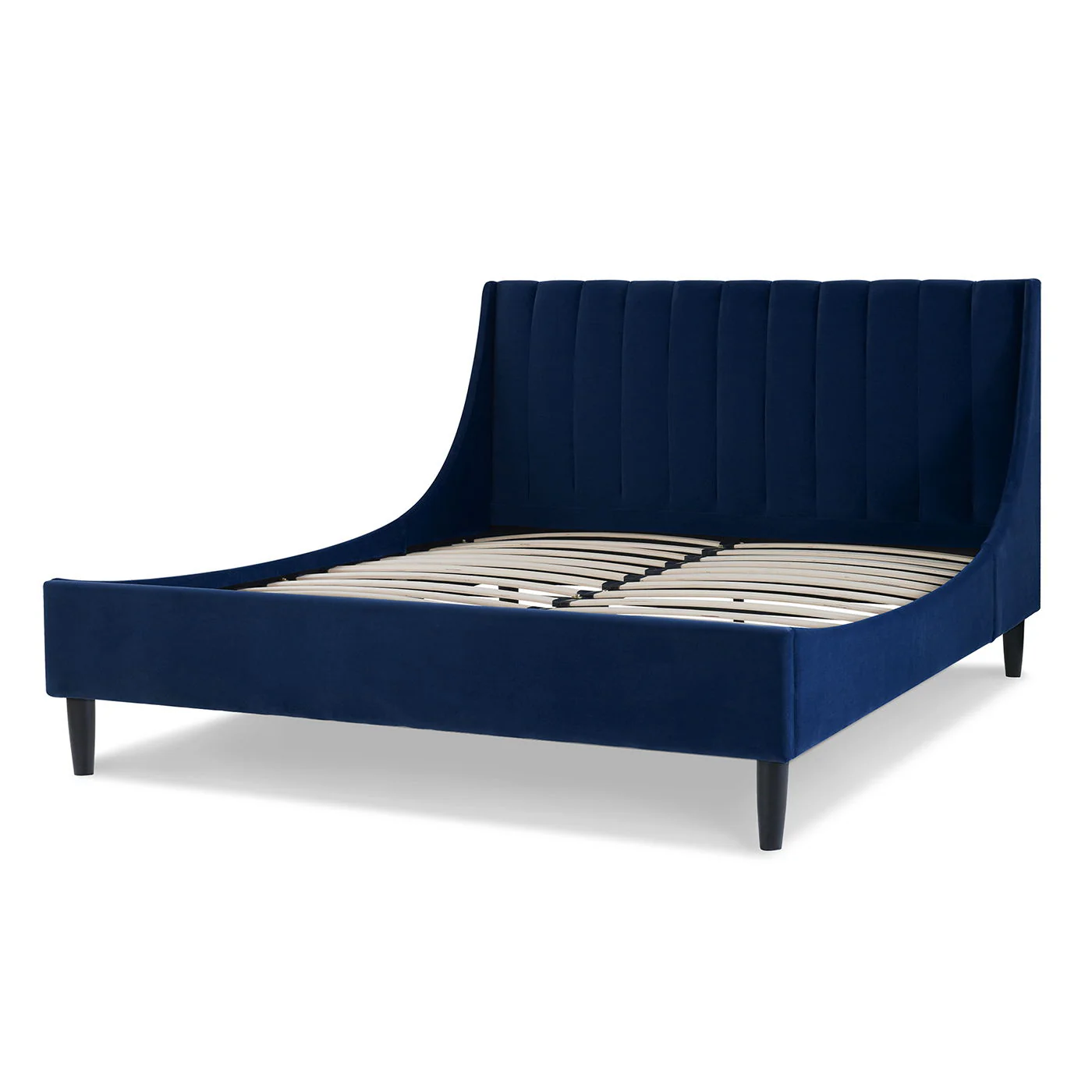 Aspen - Vertical Tufted Modern Headboard Platform Bed Set - Image 29
