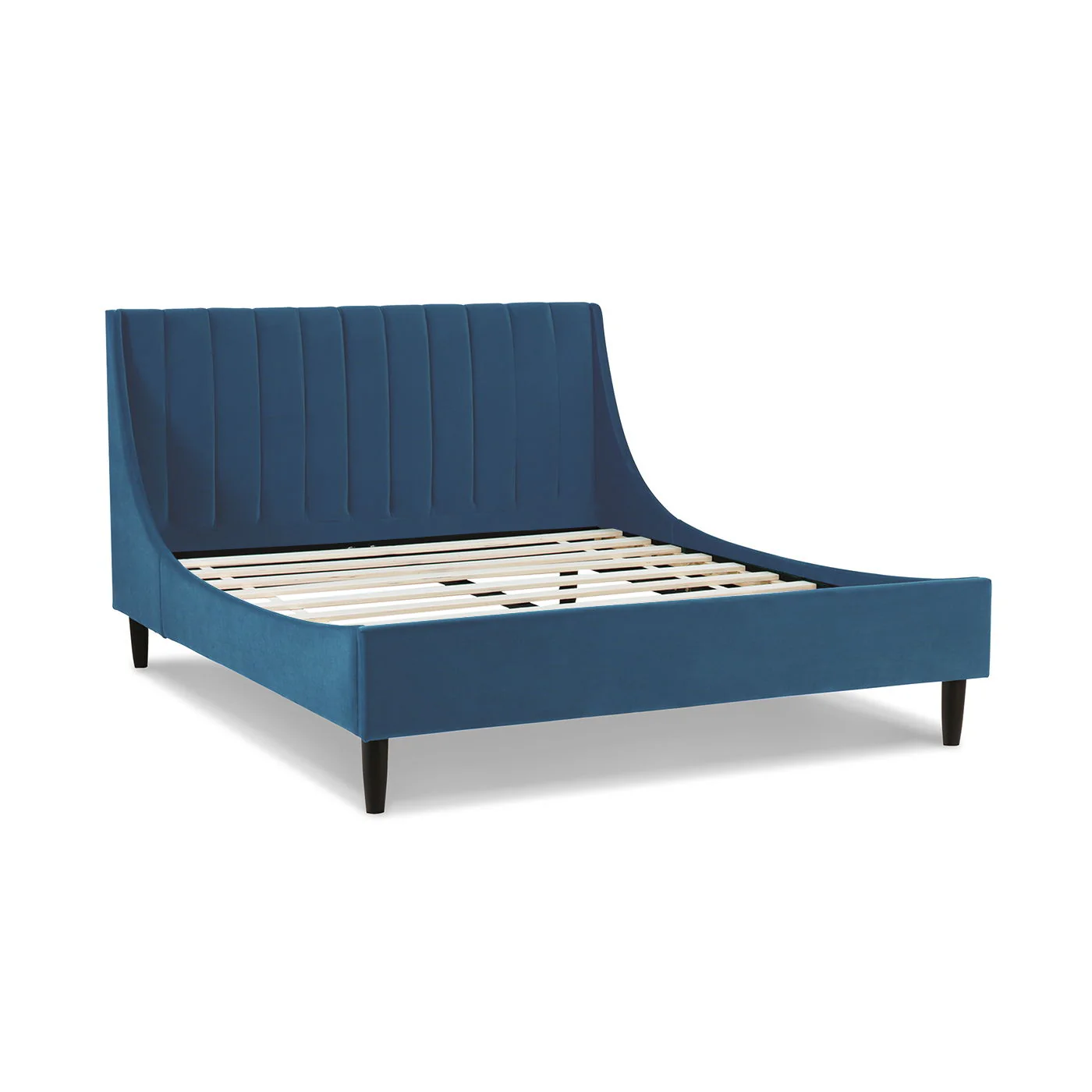 Aspen - Vertical Tufted Modern Headboard Platform Bed Set - Image 52