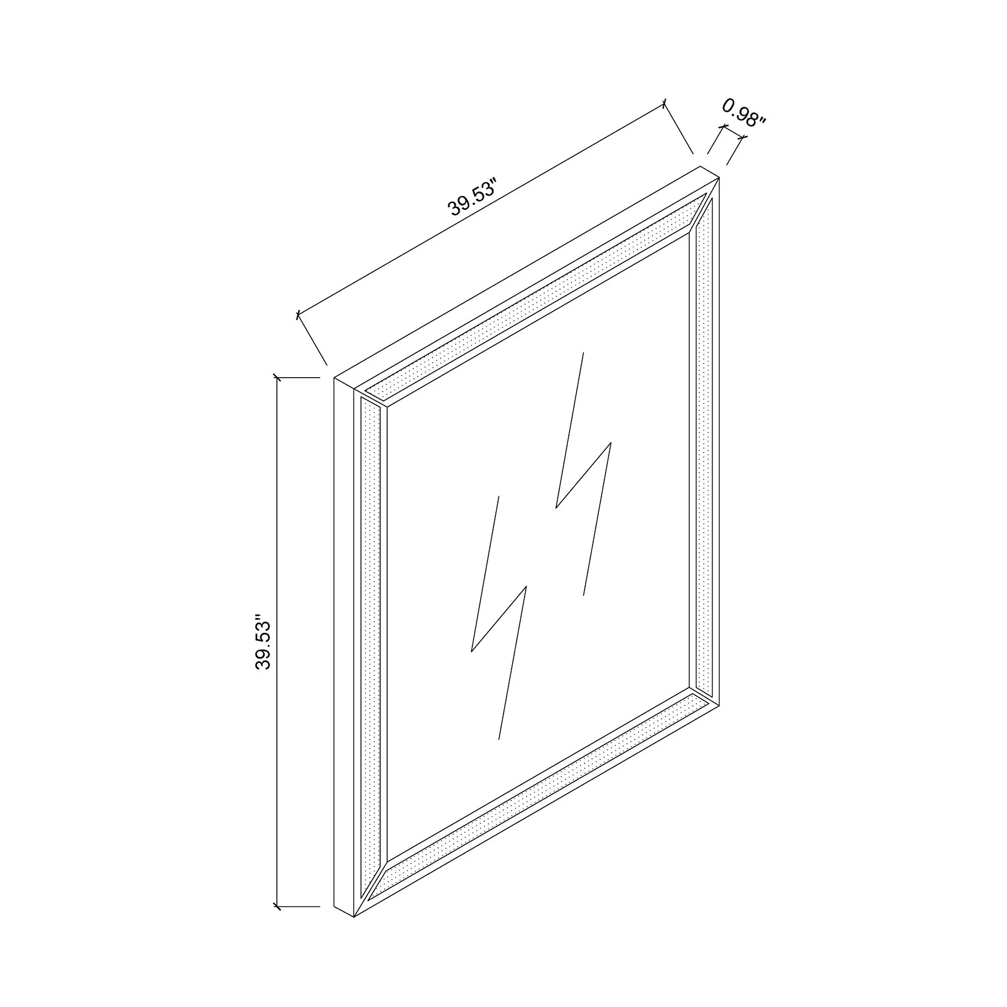 Carlos - Mirror - Black - Image 3