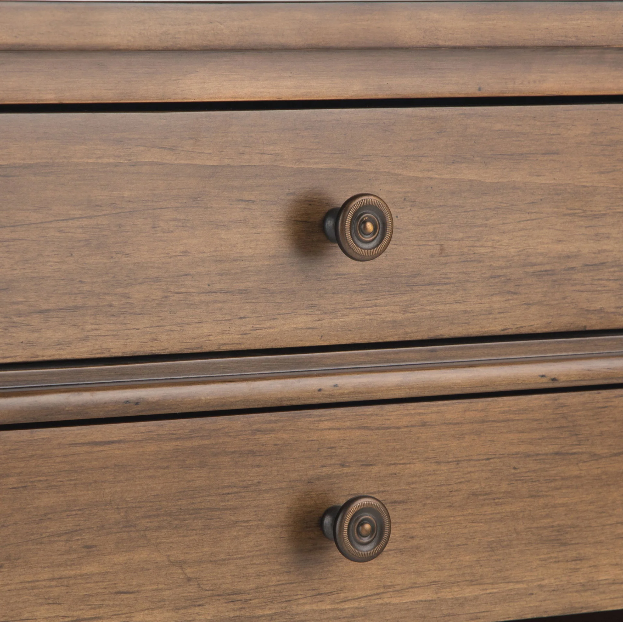 Carlton - Bedside Table - Rustic Natural Aged Brown - Image 3