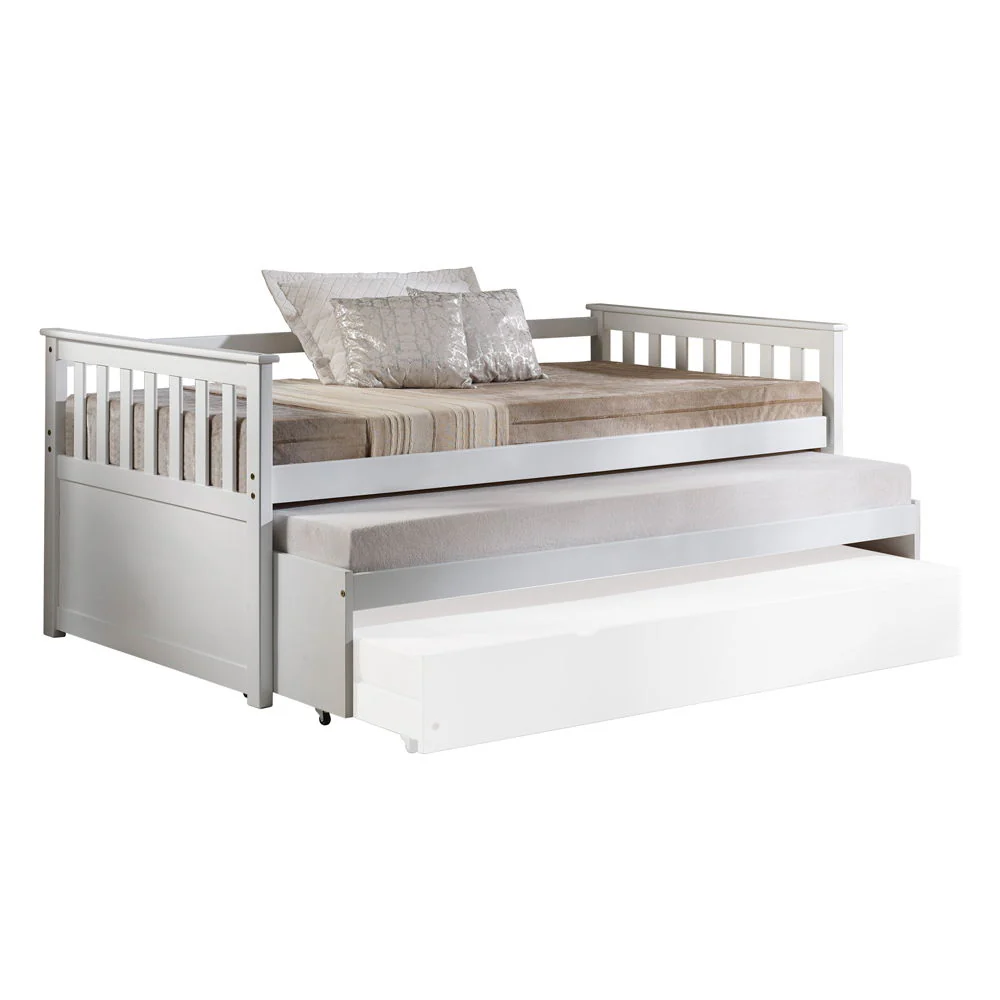 Cominia - Twin Daybed (Trundle Not Included, Bed Only, No Storage) - White - Image 4