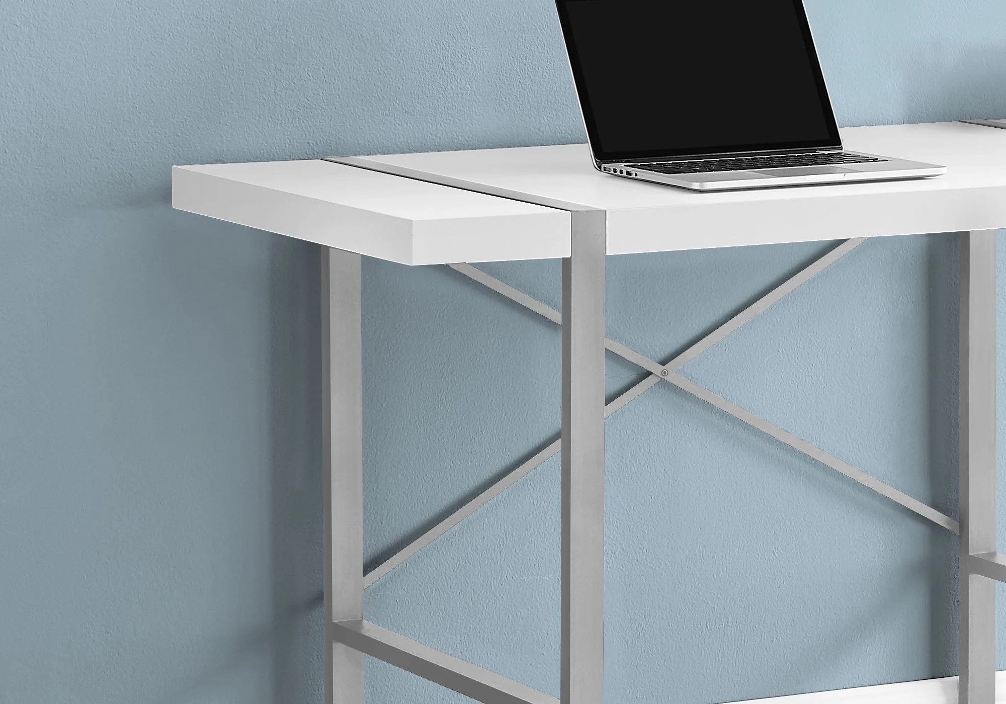Computer Desk For Home Office, Laptop, Industrial Design - Image 8