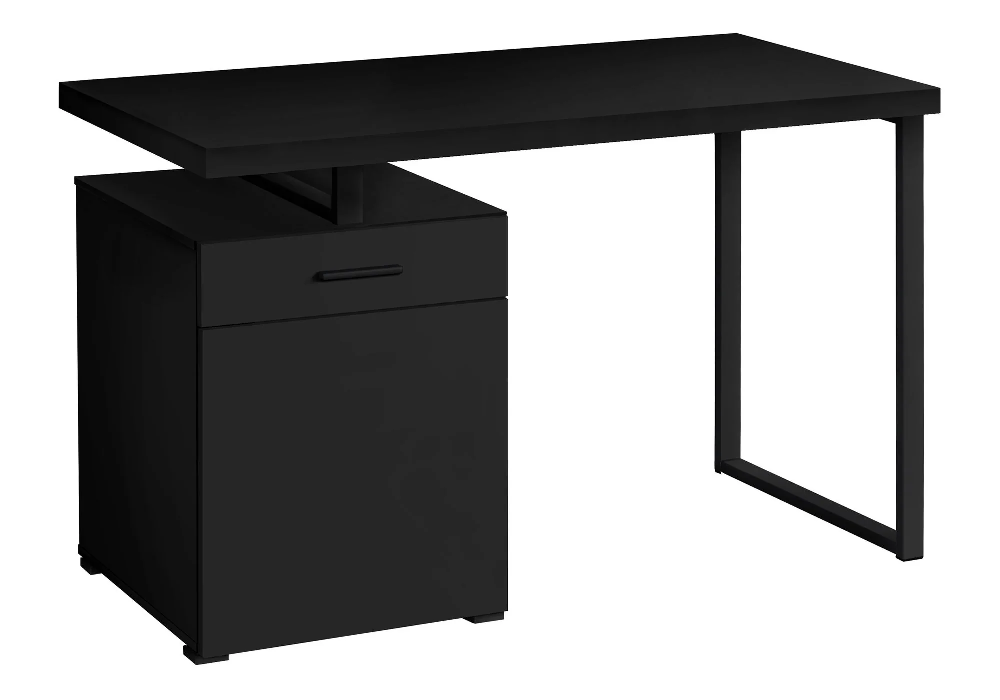 Computer Desk, Home Office, Laptop, Left, Right Set-Up, Storage Drawers, Work, Contemporary, Modern - Image 4