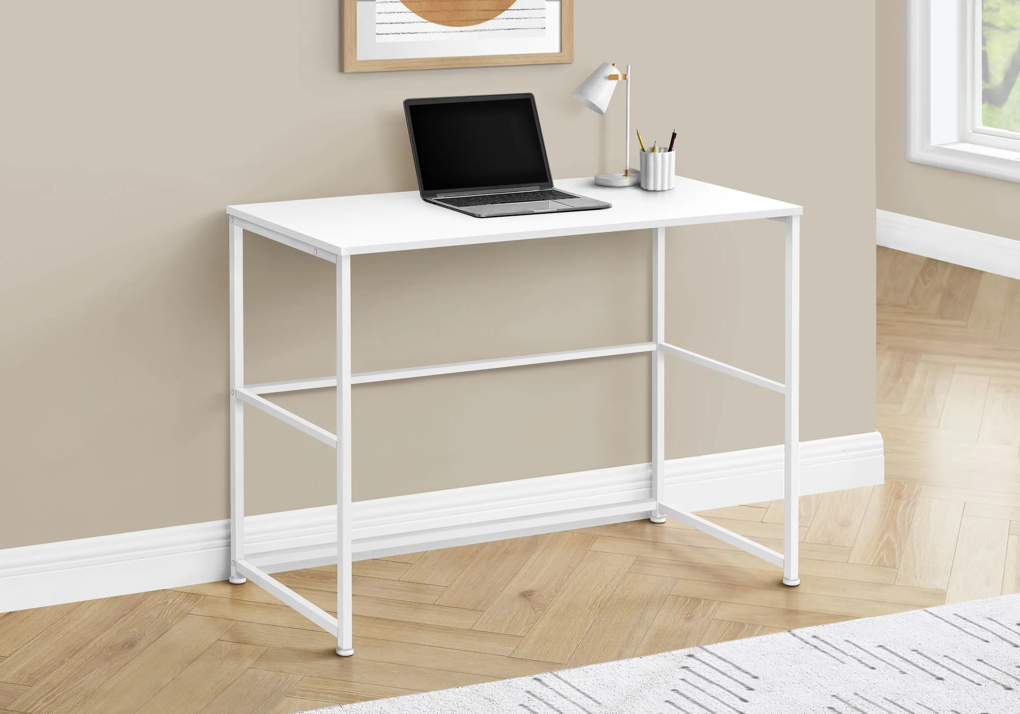 Computer Desk, Home Office, Laptop, Left Right Set-Up, Storage Drawers, Work, Contemporary, Modern - Image 5