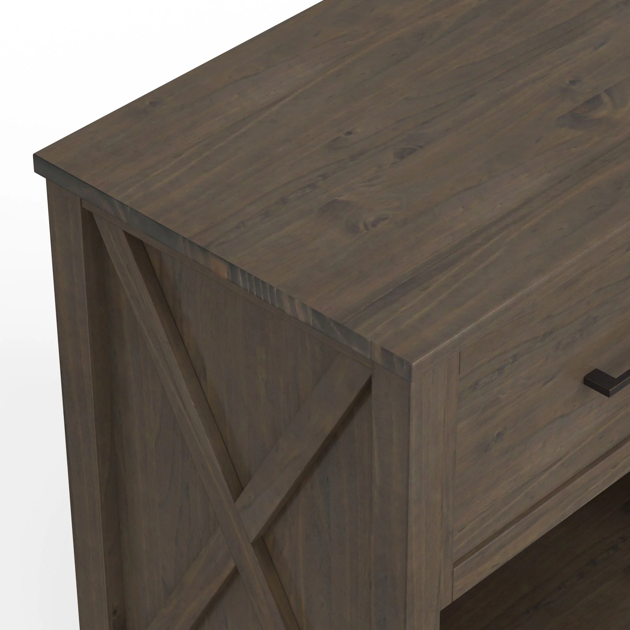Ela - Bedside Table - Smoky Brown - Image 4