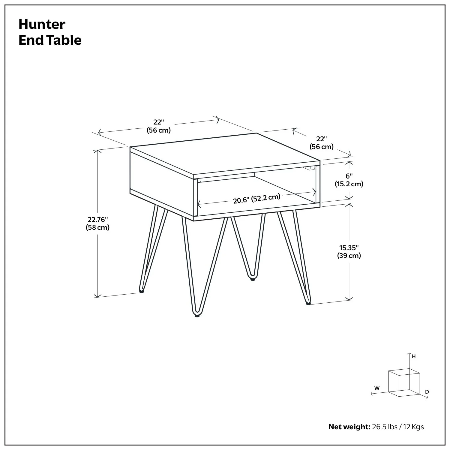 Hunter - End Table - Wood - Image 5