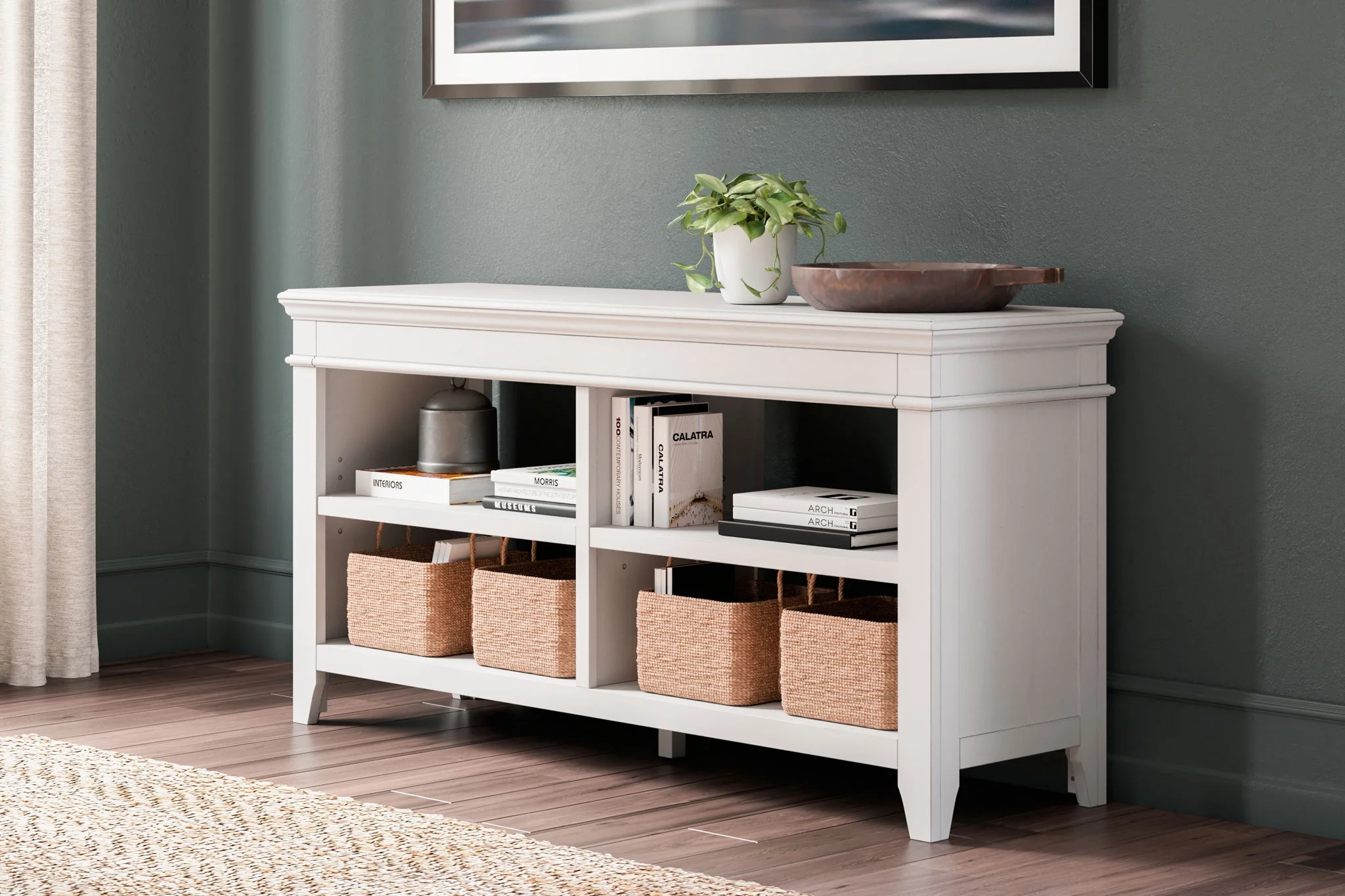 Kanwyn - Credenza - Whitewash - Image 3