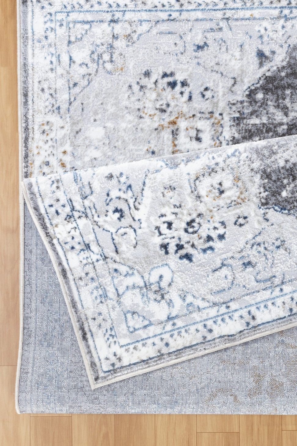 Legacy - 5'3" X 7' Area Rug Polypropylene - Multi / White - Image 3