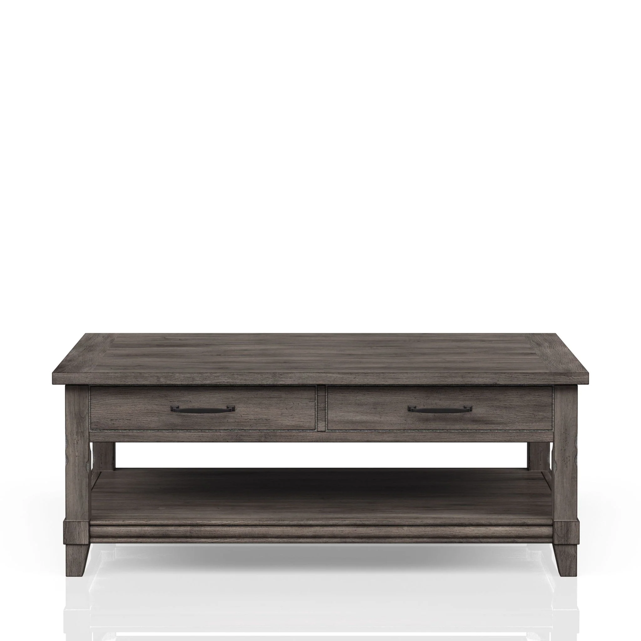 Lift Top Cocktail Table With Casters - Gray - Image 3