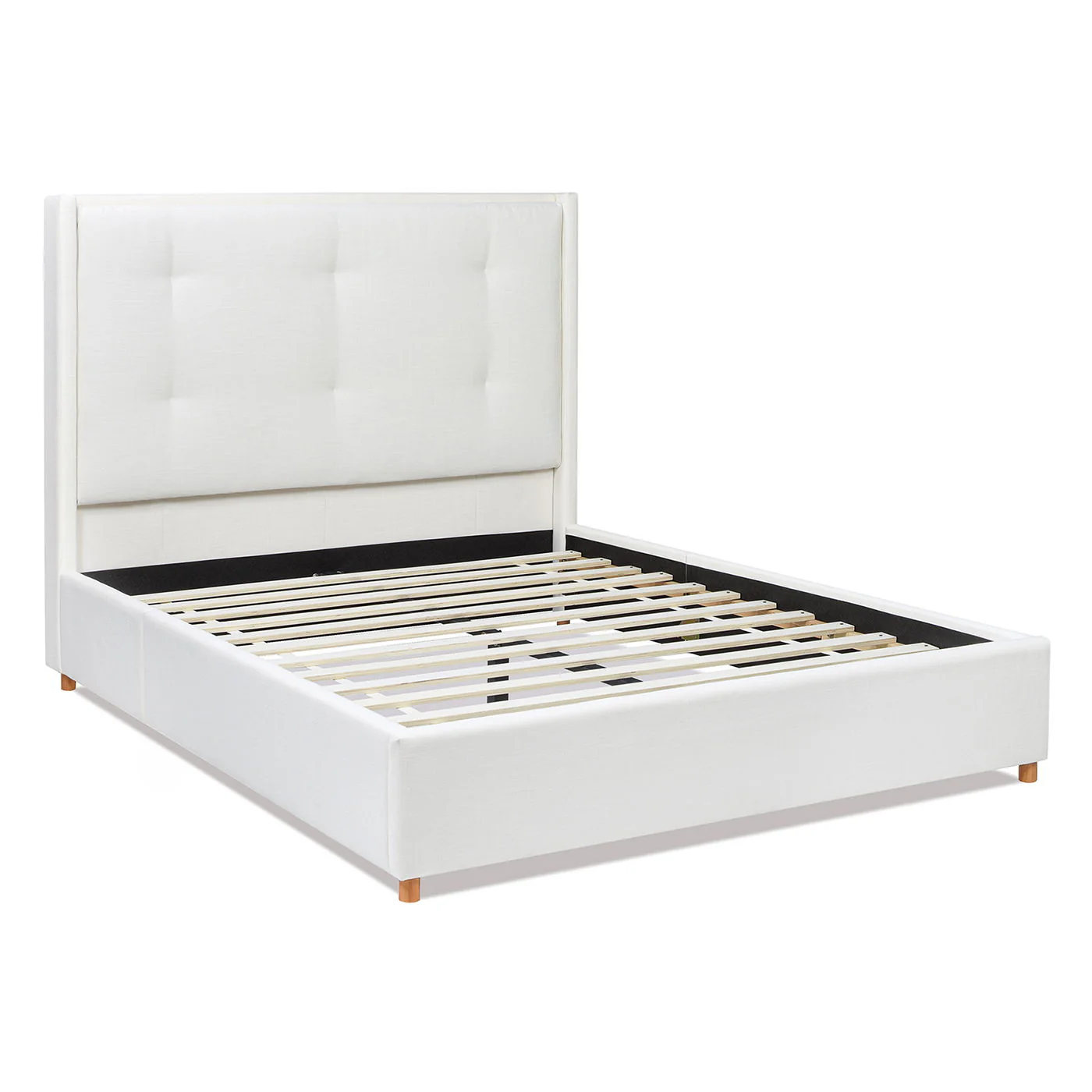 Miramar - Cushion Back Headboard Platform Bed Frame - Image 4