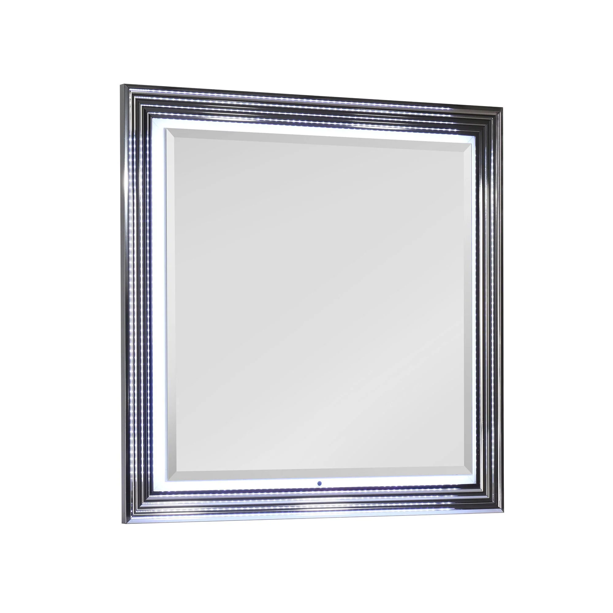 Moon - Smooth Mirror With LED - White - Image 4