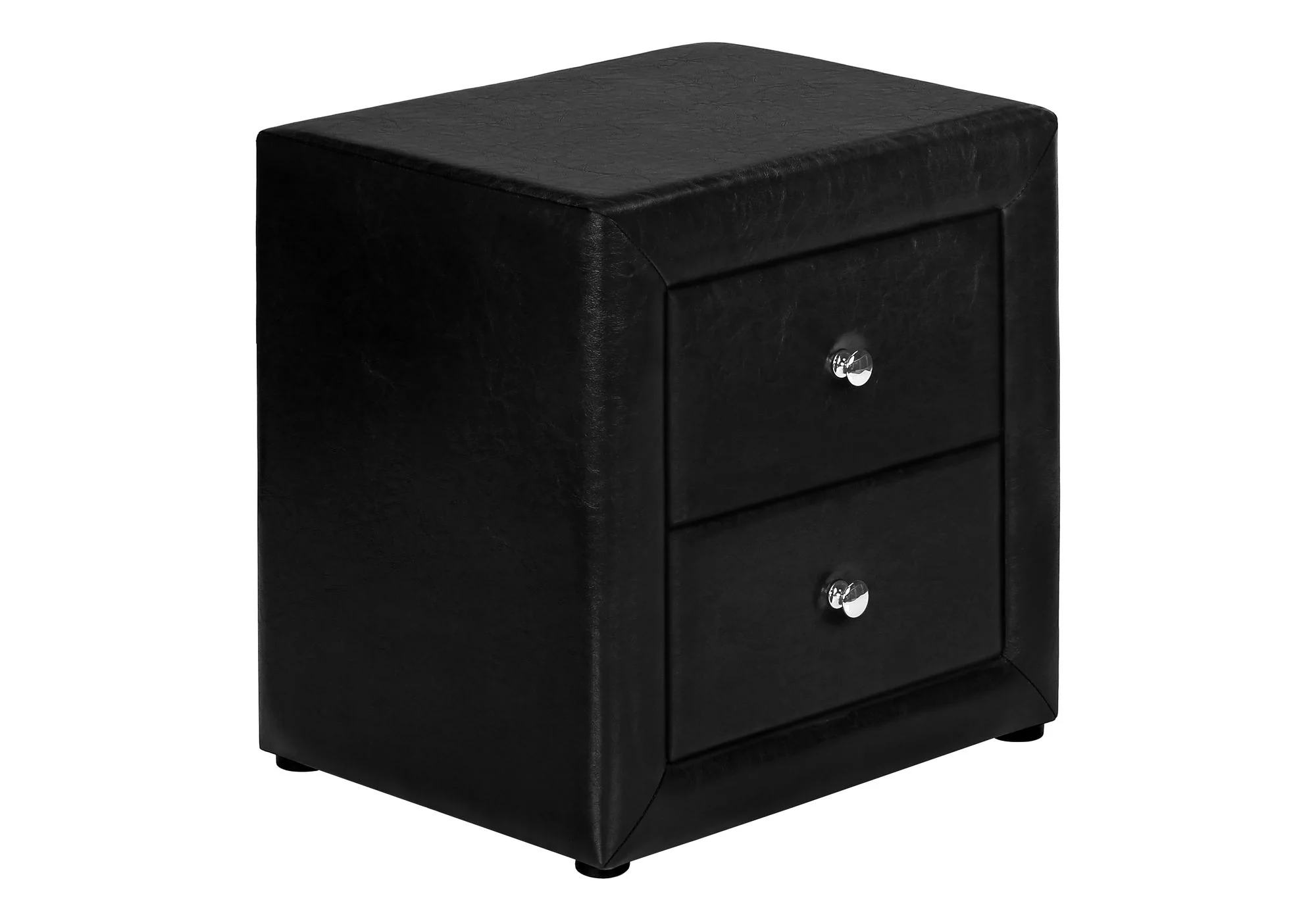 Nightstand, Storage Drawer Versatile Use, Upholstered, Transitional - Image 3