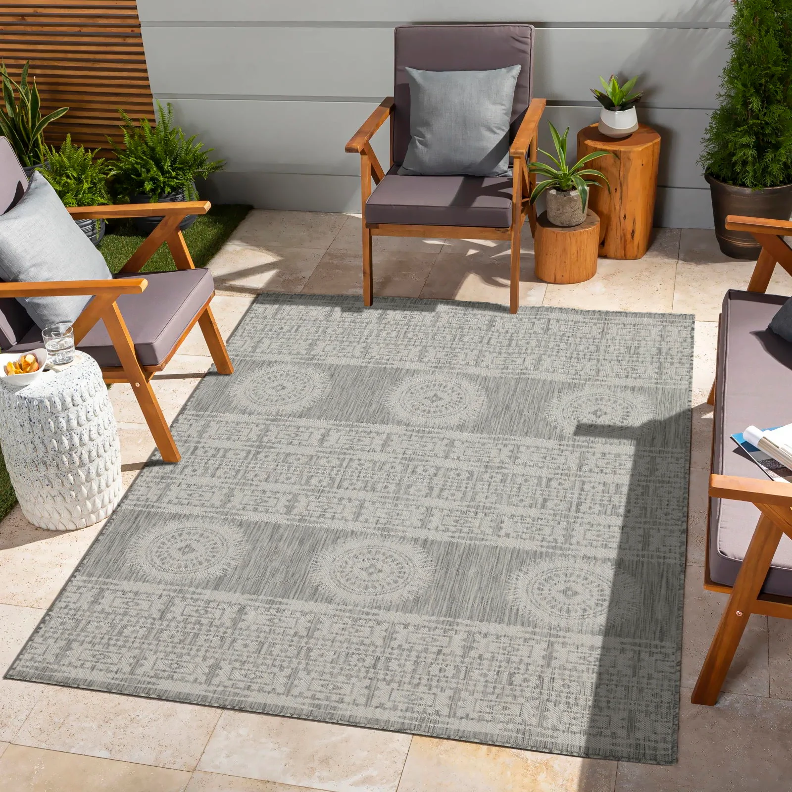 Sunshine - 2'7" X 7'3" Indoor / Outdoor Area Rug - Image 6
