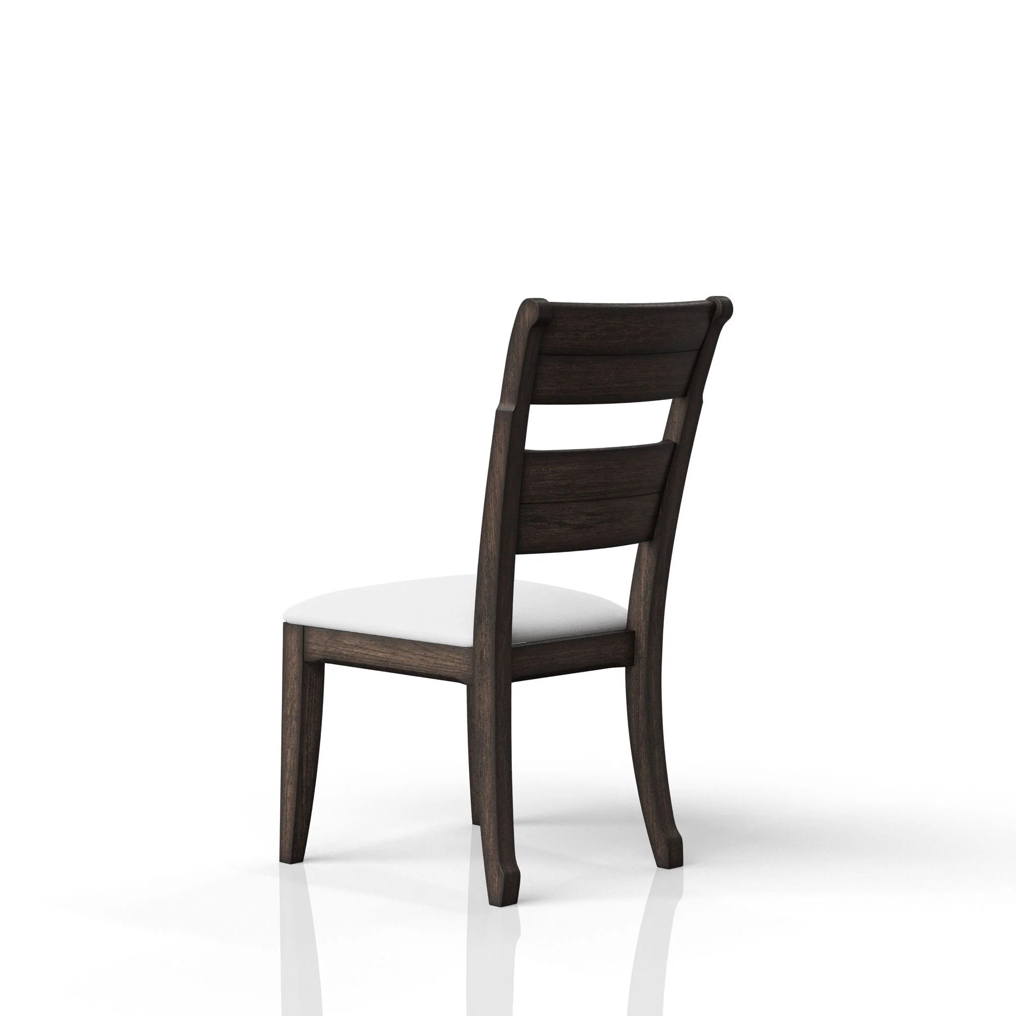 Upholstered Seat Side Chair - Chocolate - Image 4